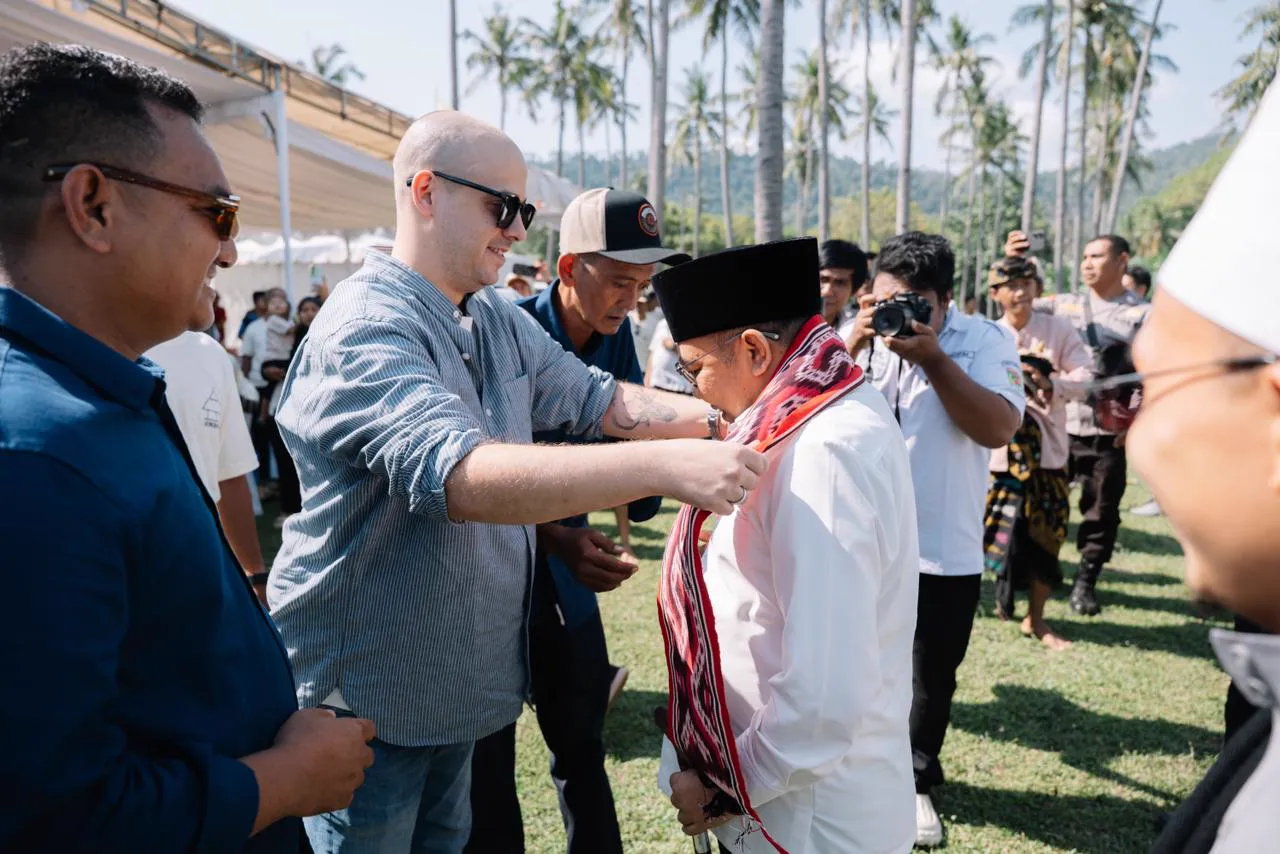 Lombok International Development community gathering at Lendang Luar (1)