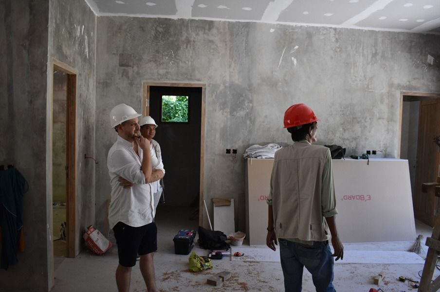 Interior inspection with the site manager